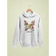 thumbnail image 3 of Butterflies Positive Quote Hoodie Women -Image by Shutterstock, Female Small, 3 of 4