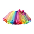 thumbnail image 3 of MEZZALL Kids Girls Dance Party Birthday Bowknot Skirt Ballet Skirts Cozy Toddler Wear, 3 of 5