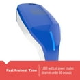 thumbnail image 4 of BLACK+DECKER Compact Garment Steamer, Indigo, HGS100P, 4 of 13