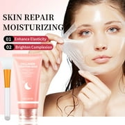 Mooyam Collagen Night Wrapping Mask for Glass Skin – Korean Skincare for Hydrated, Radiant Skin – Overnight Firming & Hydration – Easy Peel-Off For All Skin Types