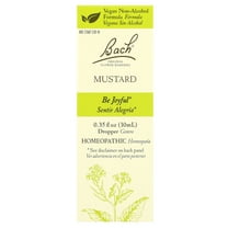Bach Original Flower Remedies, Mustard, 0.35 fl oz (10 ml)