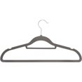 thumbnail image 2 of Paquete de 20 perchas de terciopelo para ropa, 2 of 4