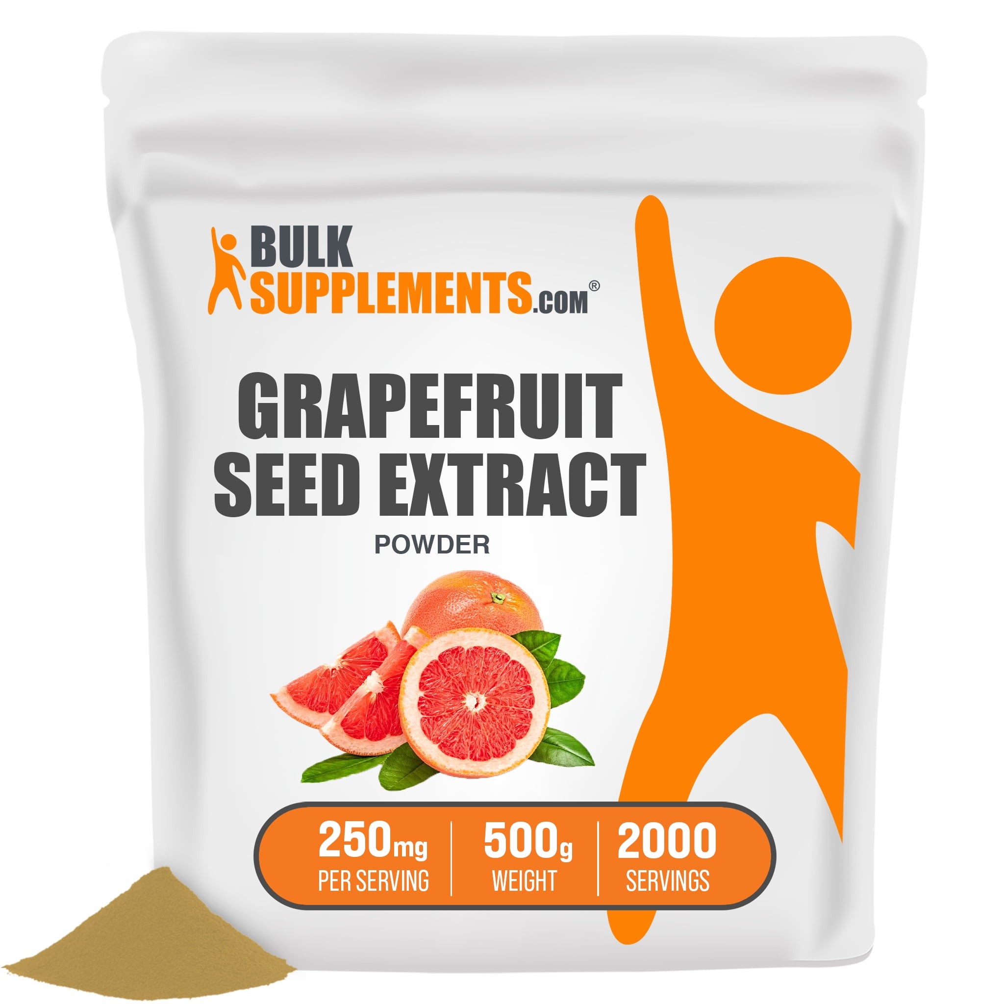 Grapefruit Seed Extract Powder, 250mg Bladder