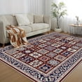 thumbnail image 2 of 6'x9' office floor mat for carpet carpet for dining room table area rug washable extra large area rug play area rug, 2 of 10