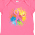thumbnail image 4 of Inktastic Breast Cancer Awareness Ribbon Art Girls Baby Bodysuit, 4 of 5