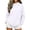 5# White, variant on Summer Sweatshirts For Women No Hood Lightweight Crewneck Shirt Long Sleeve Pullover Casual Hoodless Hoodie Pink M