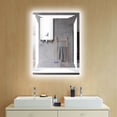 thumbnail image 2 of RADIANCE goods Back Lit Rectangular TouchScreen LED Mirror 3 Color Temperatures 3000K-6000K 32" Height, 2 of 9