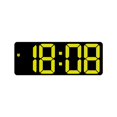 thumbnail image 1 of Reloj despertador con espejo de fuente grande, reloj LED multifunción, reloj electrónico con batería enchufable, reloj despertador de doble propósito, 1 of 6