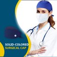 thumbnail image 2 of Sombreros De Operación Doctor Servicio De Larga Duración Color Puro Opaco Pulido Profesional Colores Surtidos Uniforme De Trabajo Gorras De Trabajo 3 Uds seitruly AP008659-04, 2 of 6