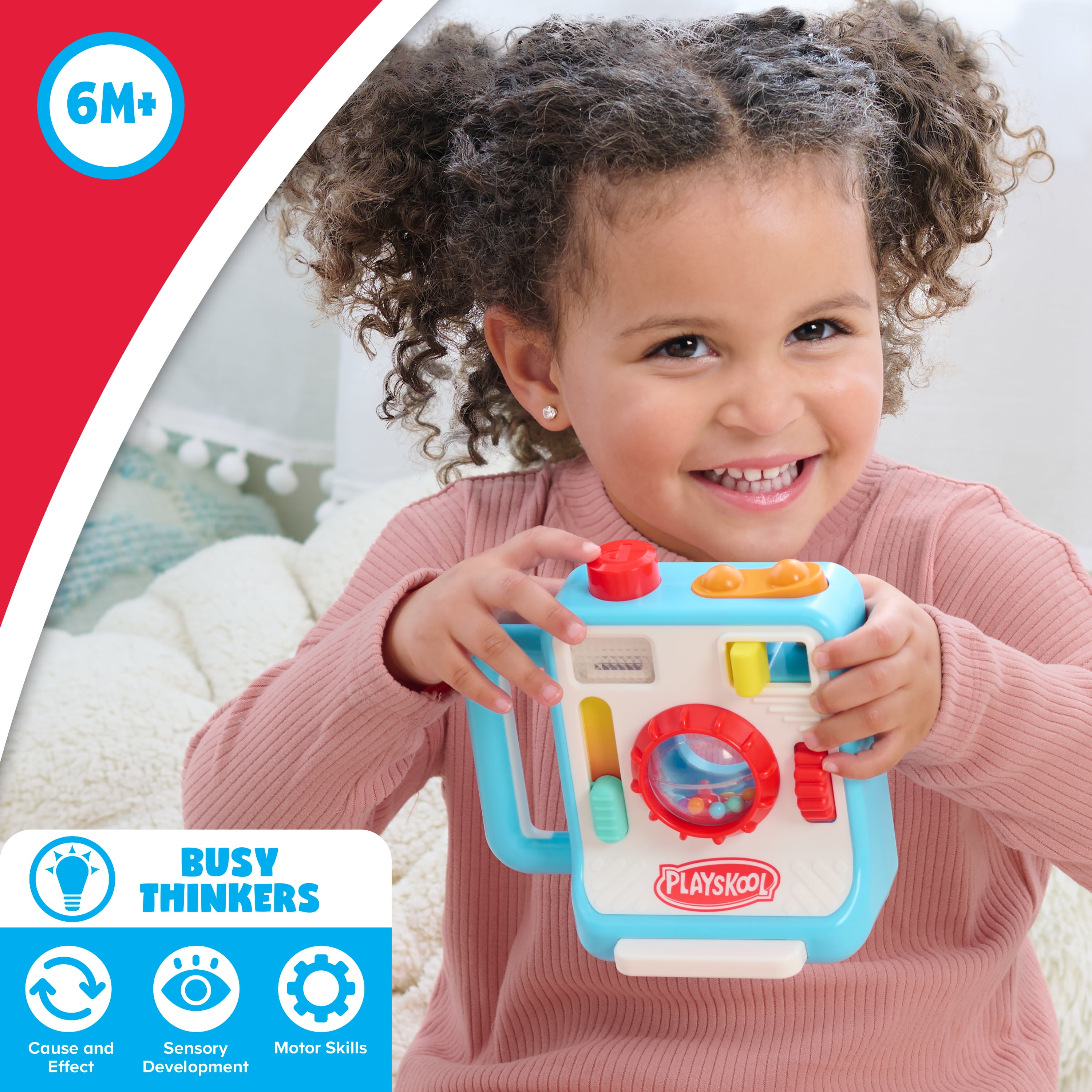 Playskool Click 'N Flash Camera - Light-Up Pretend Play Toy Camera for Toddlers
