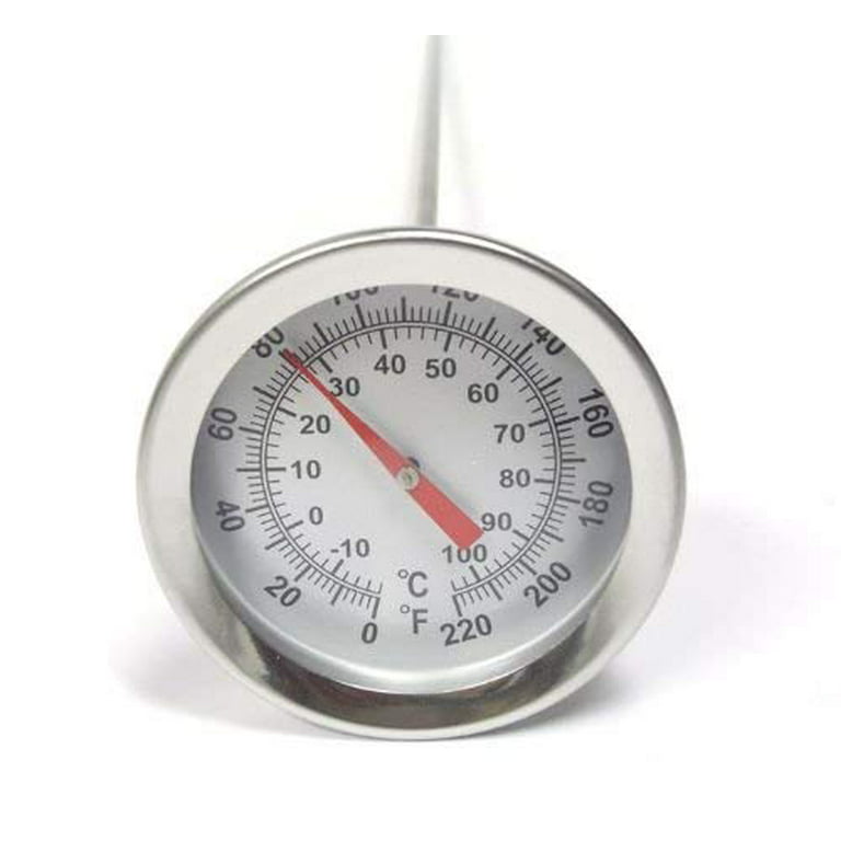 12 SS Dial Thermometer Homebrewing Brew Kettle Brew Pot, Pack of 2
