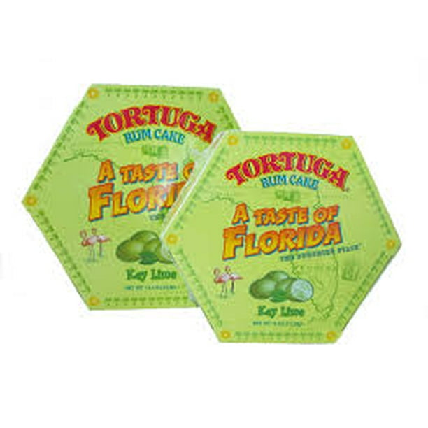 Tortuga Key Lime A Taste Of Florida Rum Cake, 4 Oz.