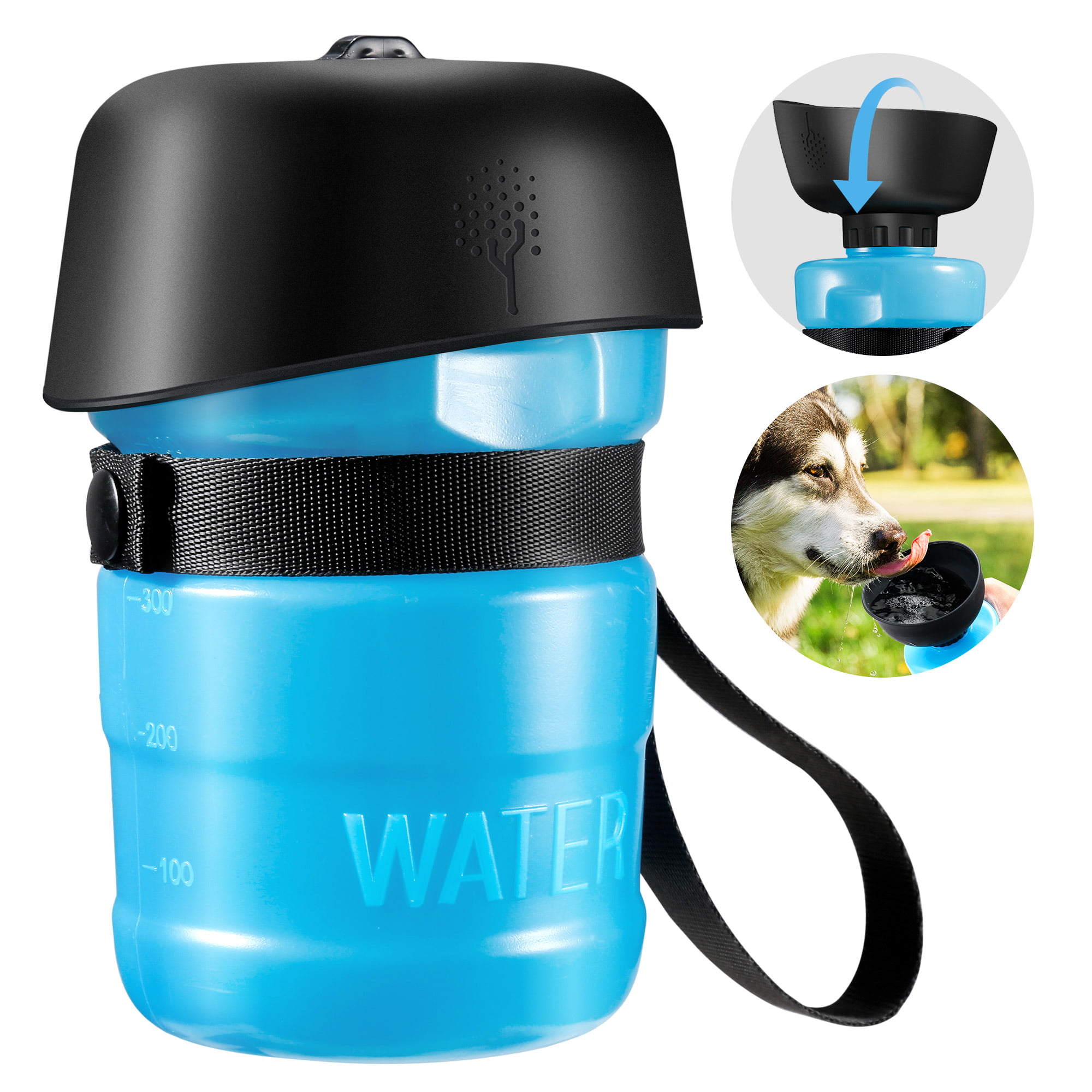travel dog water bottle