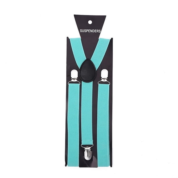 Correa para adultos, correa de moda, correa unisex, triple clip, correa de 2,5, correa de tirantes, punto
