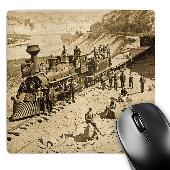 3dRose, Scenes from the Union Pacific Railroad , MousePad