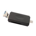 thumbnail image 1 of Lecteur de Cartes, Lecteur de Cartes USB Largement Compatible Haute Vitesse 3 en 1 Design Compact pour Tablette, 1 of 8