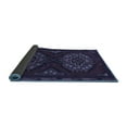 thumbnail image 2 of Ahgly Company Indoor Rectangle Persian Blue Traditional Area Rugs, 2' x 5', 2 of 4