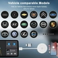 thumbnail image 6 of SOATUTO Wireless CarPlay Adapter for iPhone Dongle for Cars Convert Factory Wired CarPlay to Wireless CarPlay Online Update Plug&Play Auto-Connect Fit for Cars from 2015 iPhone iOS 13+ (White-Round), 6 of 7