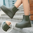 thumbnail image 6 of KANG Stylish Women's Rain Shoes Comfortable Perfect For All Seasons Versatile Mid Calf Rain Boots Collar Gardening Boots Ultra Lightweight Portable Garden Shoes, 6 of 9