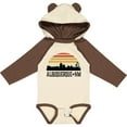 thumbnail image 3 of Inktastic Albuquerque New Mexico Skyline Boys or Girls Long Sleeve Baby Bodysuit, 3 of 5