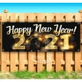 thumbnail image 1 of happy new year 2021 Customizable 13 oz Banner Heavy-Duty Vinyl Single-Sided With Metal Grommets, 1 of 4