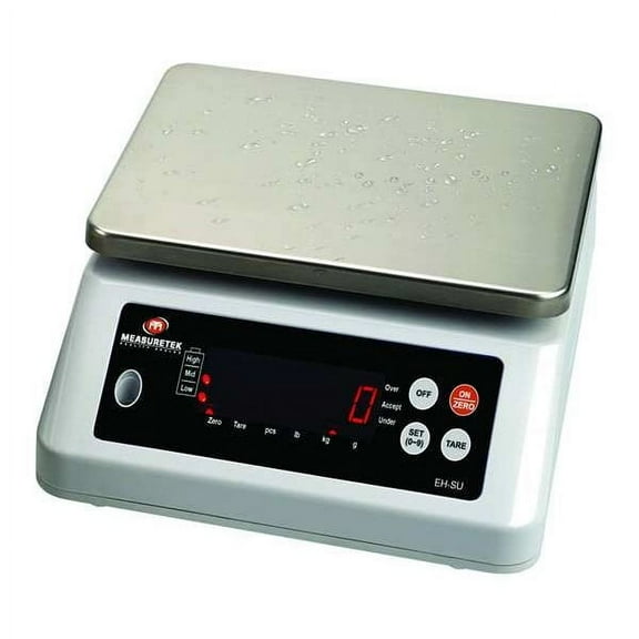 Measuretek Digital Compact Bench Scale 6kg/13 lb. Capacity 12R991