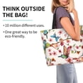 thumbnail image 2 of Kdxio Watercolor Floral With Butterflies Casual Tote Bags Women Big Capacity Shoulder Bag for Women Travel Shoulder Bags Handbags, 2 of 8