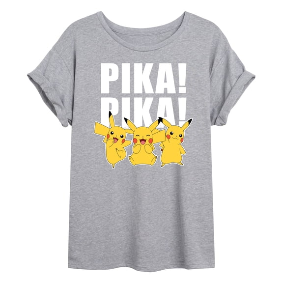 Pokémon - Pika! Pika! - Juniors Ideal Flowy Muscle T-Shirt