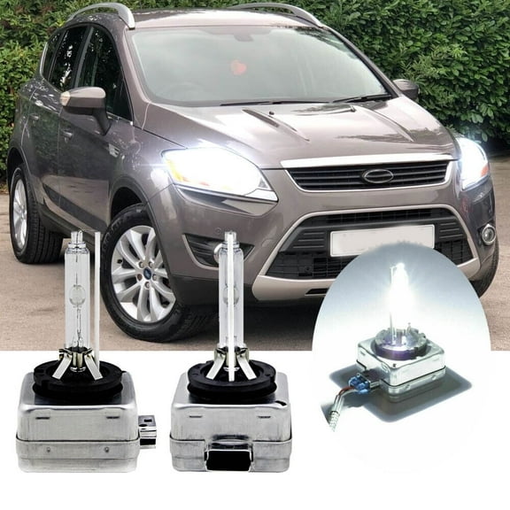 Pair D1S D1R D1C HID Headlight Bulbs Low Beam For Chevrolet  Equinox 2018 6000K Bright White