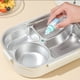 thumbnail image 3 of Loncheras Caja Bento de acero inoxidable 304, caja térmica para almuerzo de 4 rejillas, vajilla (fiambrera) Ndcxsfigh  Libre de BPA, 3 of 9