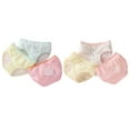 thumbnail image 2 of Baozhu Girls Soft Cotton Underwear Briefs,Kids Toddlers Padded Panties, Pack of 3, 2 of 7