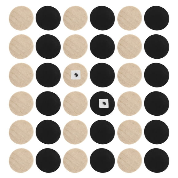 30 piezas de madera Backgammon pieza damas piezas de ajedrez accesorios para juegos de mesa