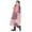 D74-Light Pink, variant on RMGVDSD Comfort Raincoats for Kids Lightweight Rain Jacket Coat Boys Girls' Plain Color Buttoned Thick Poncho Raincoats Rain Ponchos One Size(4-10Years)