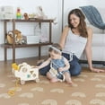 Childlike Behavior Extra Large Baby Play Mat NonToxic Foam Play Mat with Soft Interlocking
