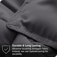 thumbnail image 4 of Bare Home Goose Down Alternative Comforter Set - 3 Piece Set - Full/Double, Forged Iron Gray, 4 of 7