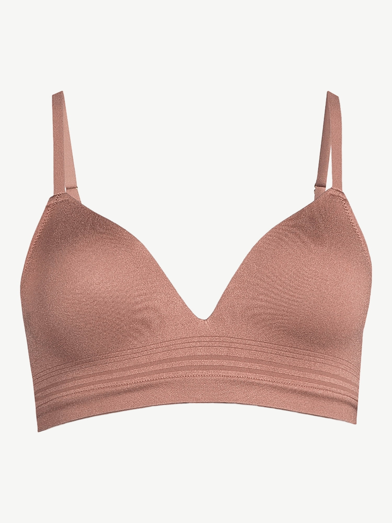 Joyspun Women's Seamless Light Lift Wireless Bra, Sizes S-3XL