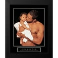 thumbnail image 2 of Unknown 12x14 Black Modern Framed Museum Art Print Titled - Character - Father and Child, 2 of 5