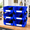 Blue-6 Pack-11"x11"x5", variant on 12 Pack Open Front Storb 11x5x5 In Stackable Garred