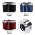 thumbnail image 1 of 23Mm Car Air Filter Cold Air Intake Filter High Flow Vent Valve Cover Breather Red Mingyiq, 1 of 9