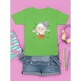 thumbnail image 3 of Cute Lamb In Basket T-Shirt Juniors -Image by Shutterstock,  Large, 3 of 4
