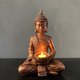 thumbnail image 2 of Estatua de Buda sentado de resina: figura de Buda Retro, portavelas, adorno de mesa, 2 of 4