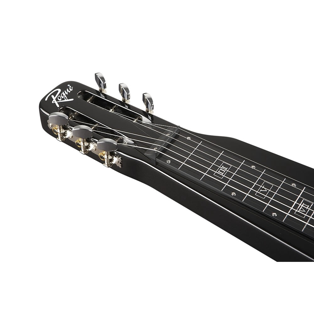 Rogue RLS-1 Lap Steel Guitar, Metallic Red with Stand, Gig Bag and