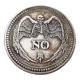 thumbnail image 2 of Sí/No Moneda De Decisión De Predicción Gótica Recuerdo De Arte De Moneda Conmemorativa Yuarrent FN005965-00, 2 of 5
