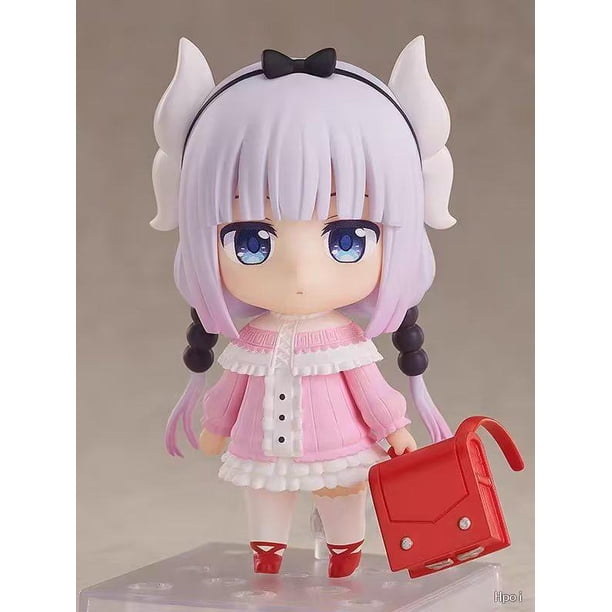 Figura de acción Dragon Maid de Miss Kobayashi KannaKamui Conna Proxy Face Adornos Caja de mantequilla Modelo Q Versión #1963