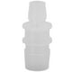 thumbnail image 1 of Conector de válvula de aire para acuario, diámetro variable, recto, transparente, de plástico blanco, para bombas de agua de acuarios de 6 a 3 pulgadas., 1 of 14