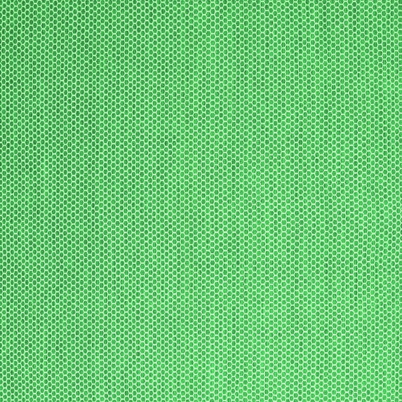 Ahgly Company Indoor Square Abstract Green Contemporary Area Rugs, 7' Square