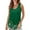 Green, variant on Tiqkatyck Tank Tops for Women Trendy Women's 2025 Chic Round Neck Short Sleeve Shirts 2D Printed Casual Loose Fit Vest Sleeveless Tunic Tops Summer Tops for Women Black L