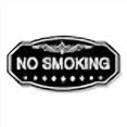 thumbnail image 3 of NO Smoking Victorian Door/Wall Sign (Black) - Medium 4" x 8", 3 of 3