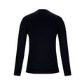 thumbnail image 5 of Feancey Men's Stretch Slim Fit Sweaters Comfy Crewneck Long Sleeve Knitted Top Classic Casual Knit Pullover 2024 Fashion Lightweight Knit Sweater Deal of The Day Clearance Navy M, 5 of 6