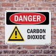 thumbnail image 5 of Carbon Dioxide OSHA Danger Aluminum Sign 18 Inch x 12 Inch - 10 Pack, 5 of 8